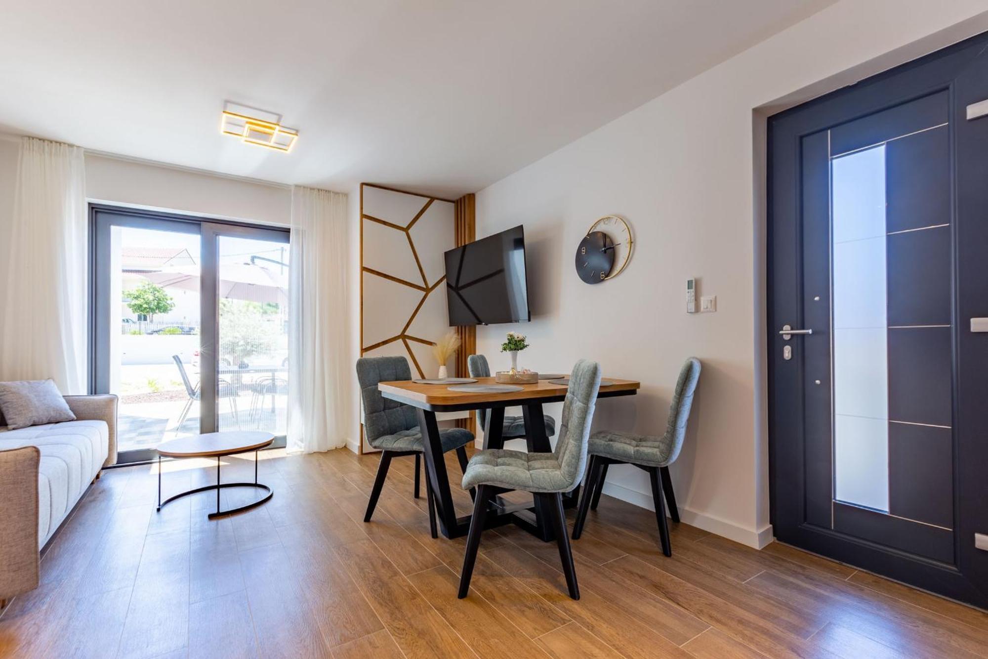 Casa Mia Apartments With Parking Zadar Kamer foto